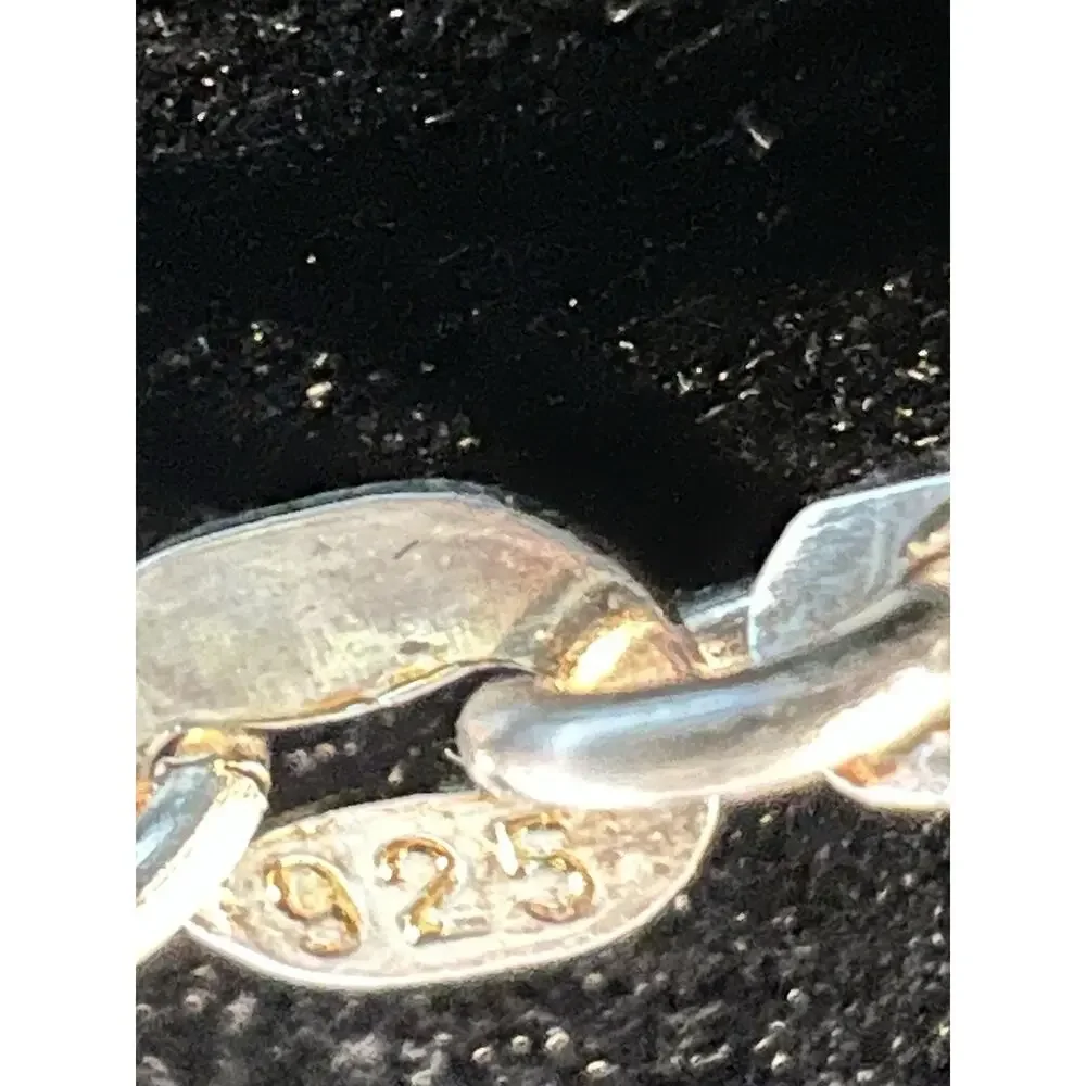 925 Sterling Silver Insect Bug Wasp Bee Pendant & Sterling Long Chain Necklace